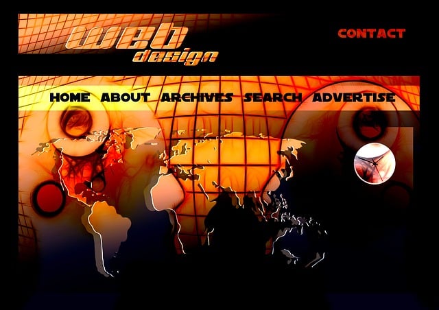 heavy and bright web design